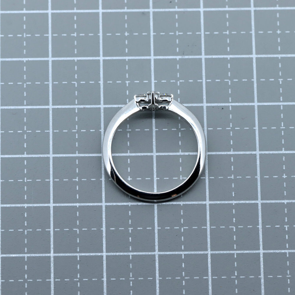 Mikimoto Mikimoto Diamond Ring K18 White Gold 11 Metal Ring in Great Condition - Picture 4 of 7